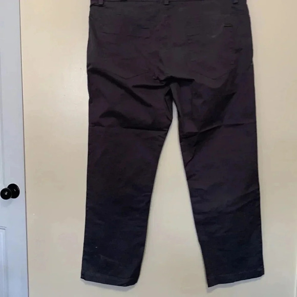 Calvin Klein  slim fit, charcoal gray cotton pants, 38 x 30 - Picture 3 of 8